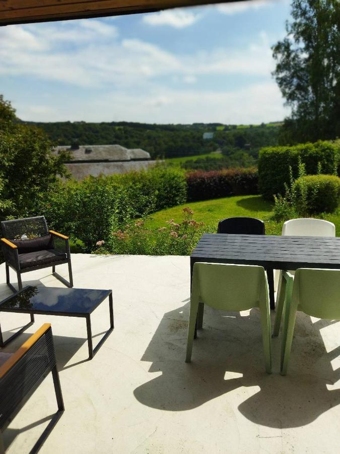 Le Clos Des 3 - Vacances Avec Vue En Ardennes A 5 Kilometres De La Roche - Maison De 90 M2 Avec Chambres - Avec Magnifique Jardin Rendeux Eksteriør billede